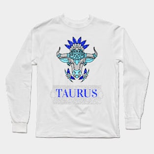 TAURUS HOROSCOPE SIGN Long Sleeve T-Shirt